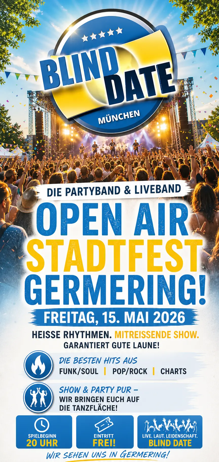 flyer blind date live open air stadtfest germering 15.05.2026 web